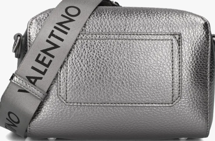 zilveren valentino bags schoudertas pattie camera bag