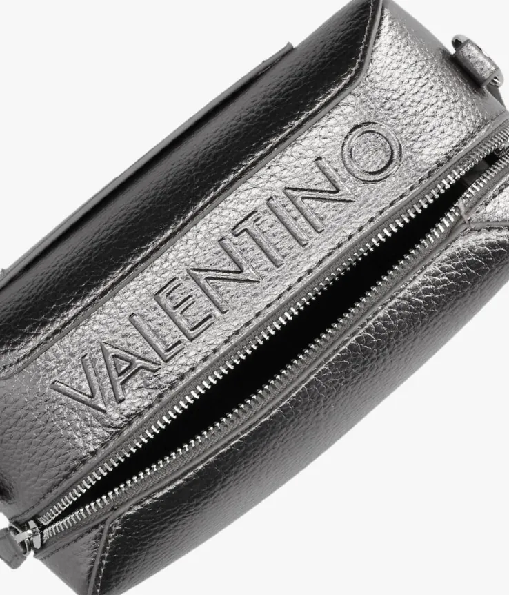 zilveren valentino bags schoudertas pattie camera bag