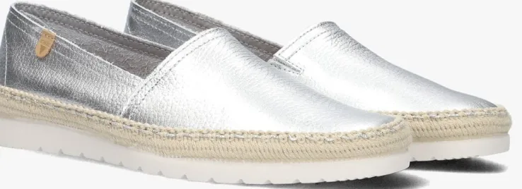 zilveren verbenas espadrilles noa