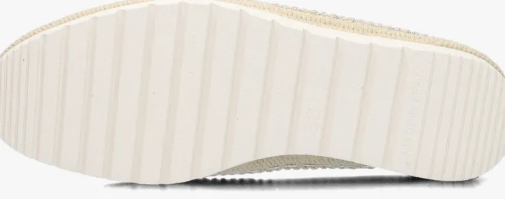 zilveren verbenas espadrilles noa