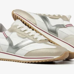 zilveren via vai lage sneakers mikki ruby