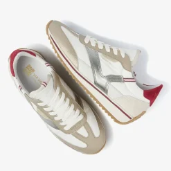 zilveren via vai lage sneakers mikki ruby