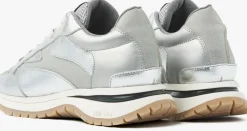 zilveren via vai lage sneakers usher riggs