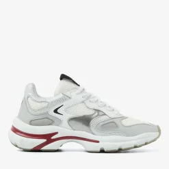 zilveren via vai lage sneakers vesper due