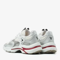 zilveren via vai lage sneakers vesper due