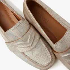 zilveren via vai loafers chiara ray