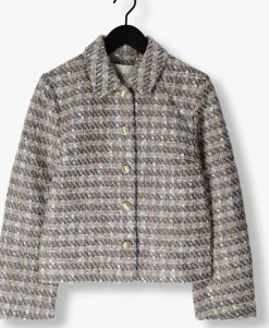 zilveren y.a.s. jack yassiraz ls short jacket