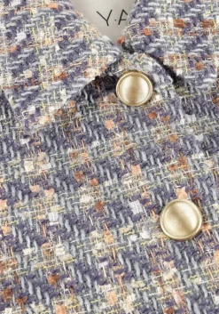 zilveren y.a.s. jack yassiraz ls short jacket