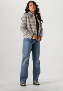 zilveren y.a.s. jack yassiraz ls short jacket