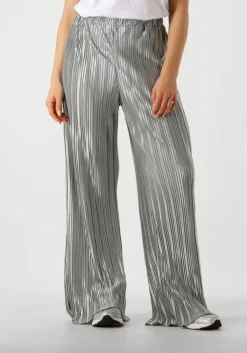 zilveren y.a.s. wijde broek yasstorma hw pants