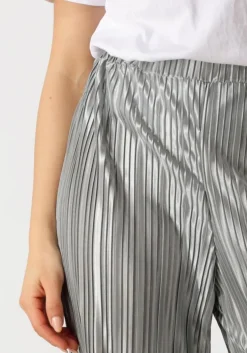 zilveren y.a.s. wijde broek yasstorma hw pants