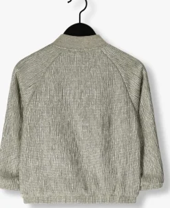 zilverkleurig daily7 jack metallic jacket