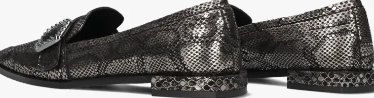 zilverkleurig floris van bommel loafers sfw-40051 gynni