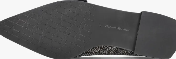 zilverkleurig floris van bommel loafers sfw-40051 gynni