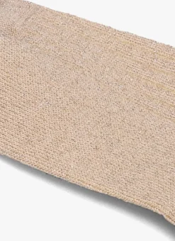 zilverkleurig mp denmark sokken norma glitter socks