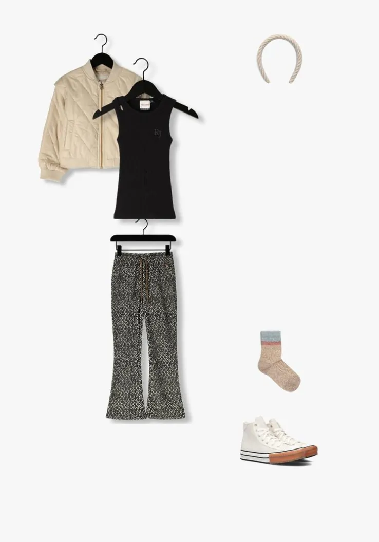 zilverkleurig mp denmark sokken norma glitter socks