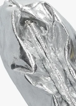 zilverkleurig notre-v clutch gaw-bo-66