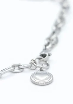 zilverkleurig notre-v kettingen omss22-020