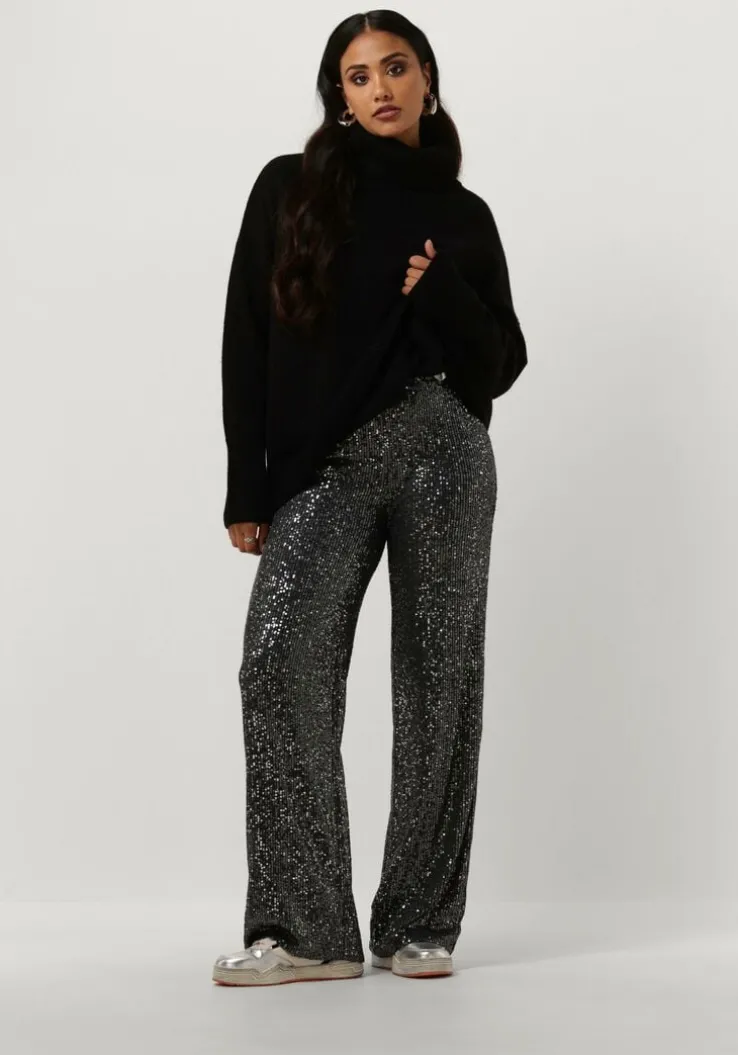 zilverkleurig notre-v oorbellen earring big