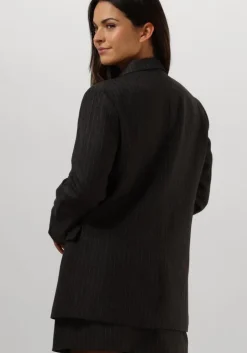 zwarte aaiko blazer heidy pinstripe vis 548