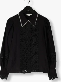 zwarte aaiko blouses loewy vis 492