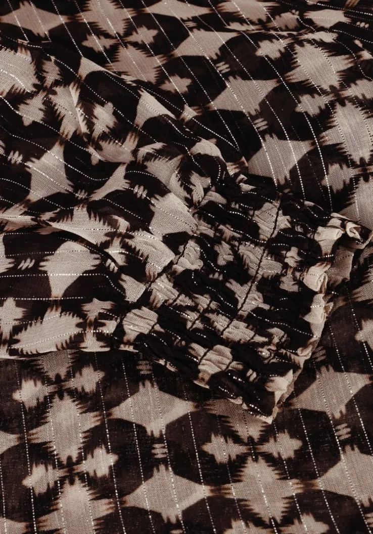 zwarte aaiko blouses maura vis 515