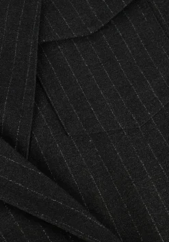 zwarte aaiko jumpsuit jessie pinstripe vis 548