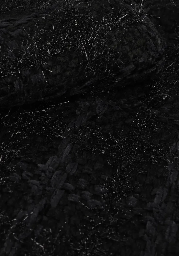 zwarte aaiko minirok lela tweed pes 537 skirts