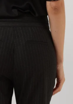 zwarte aaiko pantalon parene pinstripe vis 548