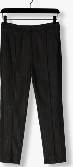 zwarte aaiko pantalon parene pinstripe vis 548