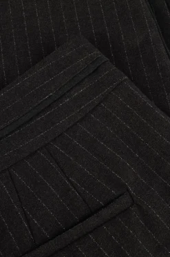 zwarte aaiko pantalon parene pinstripe vis 548