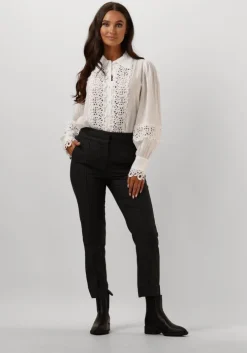 zwarte aaiko pantalon parene pinstripe vis 548