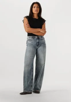 zwarte aaiko t-shirt cora fancy co 144