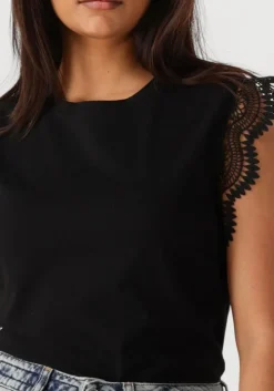 zwarte aaiko t-shirt cora fancy co 144