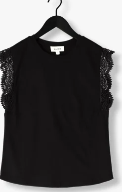 zwarte aaiko t-shirt cora fancy co 144