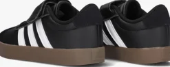 zwarte adidas lage sneakers vl court 3.0 el c