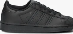 zwarte adidas lage sneakers superstar c