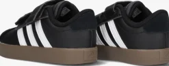 zwarte adidas lage sneakers vl court 3.0 cf i