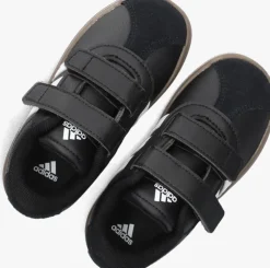 zwarte adidas lage sneakers vl court 3.0 cf i