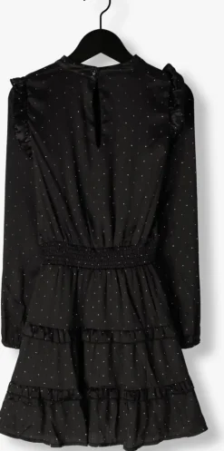 zwarte ai&ko mini jurk alline strass pes 507 g