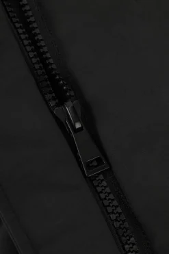 zwarte airforce gewatteerde jas hrg0647