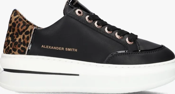 zwarte alexander smith lage sneakers lancaster woman