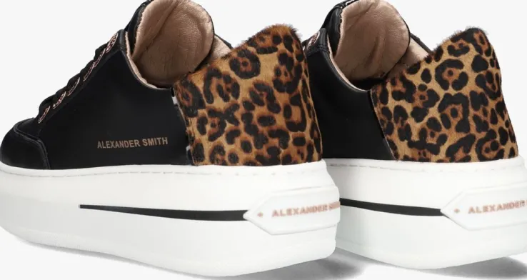 zwarte alexander smith lage sneakers lancaster woman
