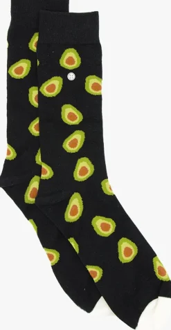 zwarte alfredo gonzales sokken avocados