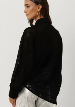 zwarte alix the label blouses ladies woven zebra lace blouse