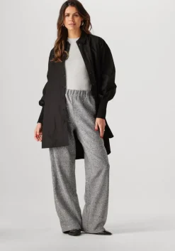 zwarte alix the label blouses ladies woven oversized blouse