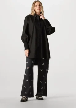 zwarte alix the label blouses ladies woven oversized blouse