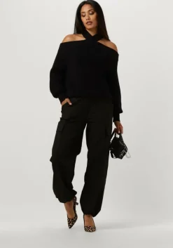 zwarte alix the label cargobroeken cargo pants