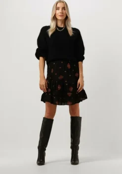 zwarte amaya amsterdam minirok capri