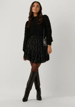 zwarte amaya amsterdam minirok scarlette skirt